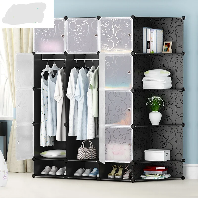 Домашняя мебель для спальни мебельные шкафы сборные пластиковые шкаф | Мебель