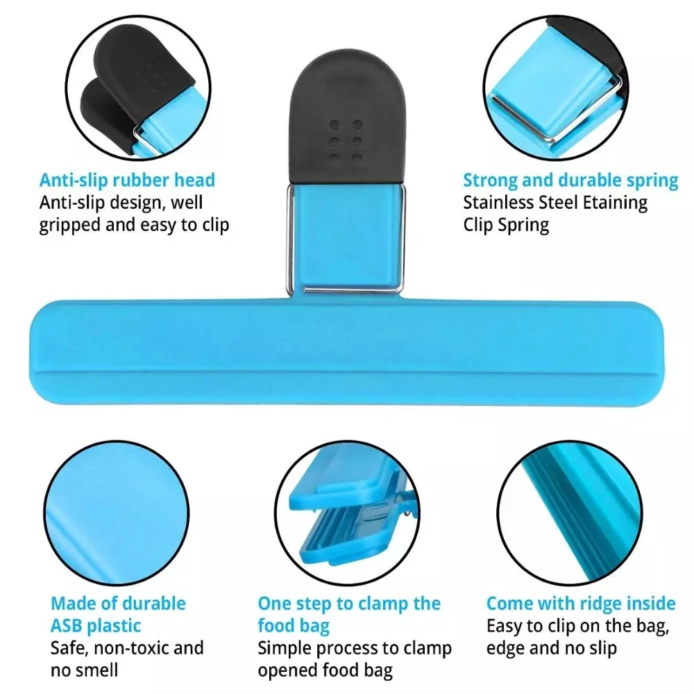 Зажим для упаковки пищевых продуктов уличный лагерь влагостойкий закусок