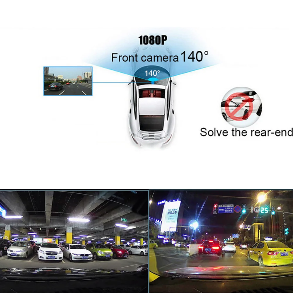 1080P HD навигация скрытый рекордер U2 USB автомобильная камера DVR 170 ° ADAS Dash Cam монитор Поддержка TF карта g-сенсор мини Автомобильные видеорегистраторы