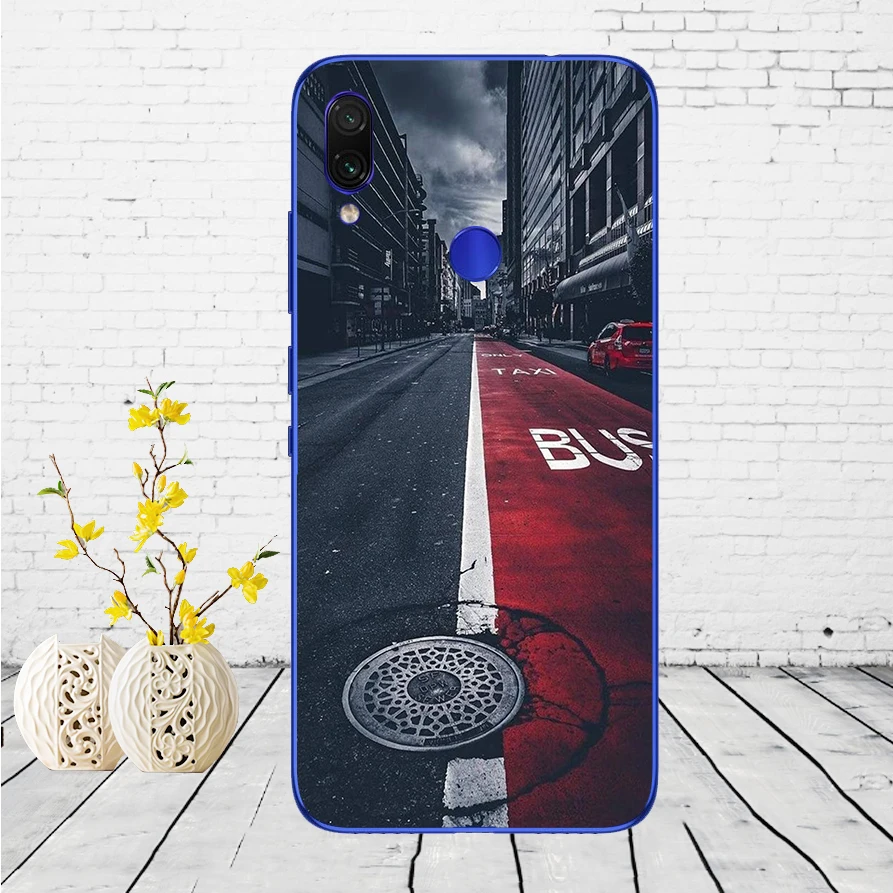 F18 Чехол для Xiaomi Redmi Note 7, силиконовый чехол для Xiaomi Redmi Note 7, задняя крышка, чехол для Redmi Note 7, чехол для телефона - Цвет: F18