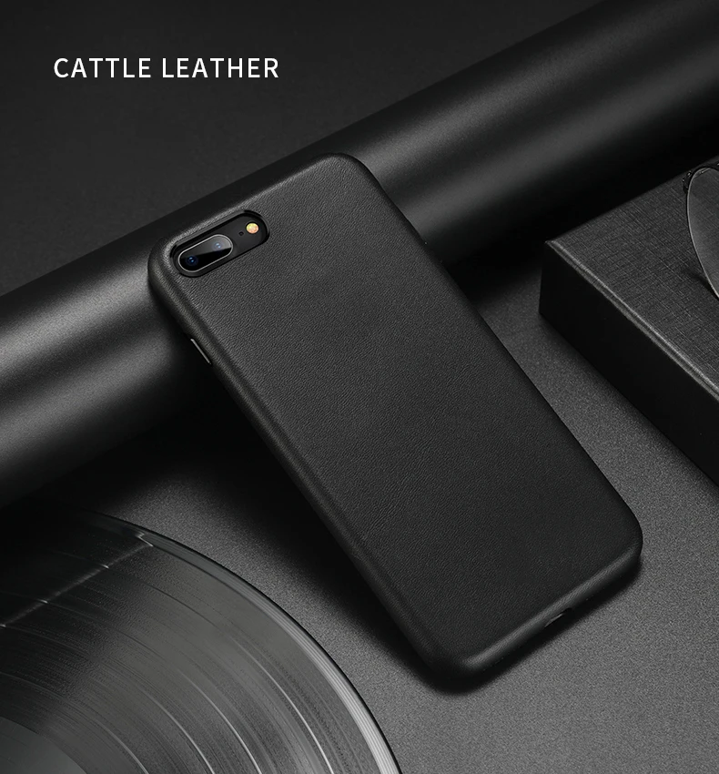 Чехол из натуральной кожи для iphone 7 Plus 100% оригинальный брендовый чехол Duzhi 8