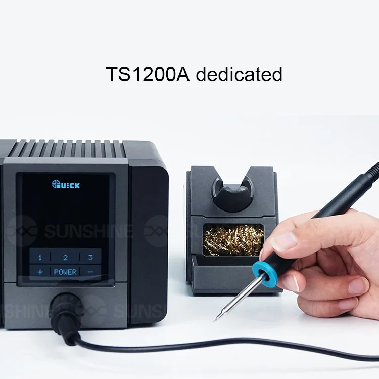 Быстрый TS1200A оригинальный бессвинцовый припой кончик ручки сварки инструменты