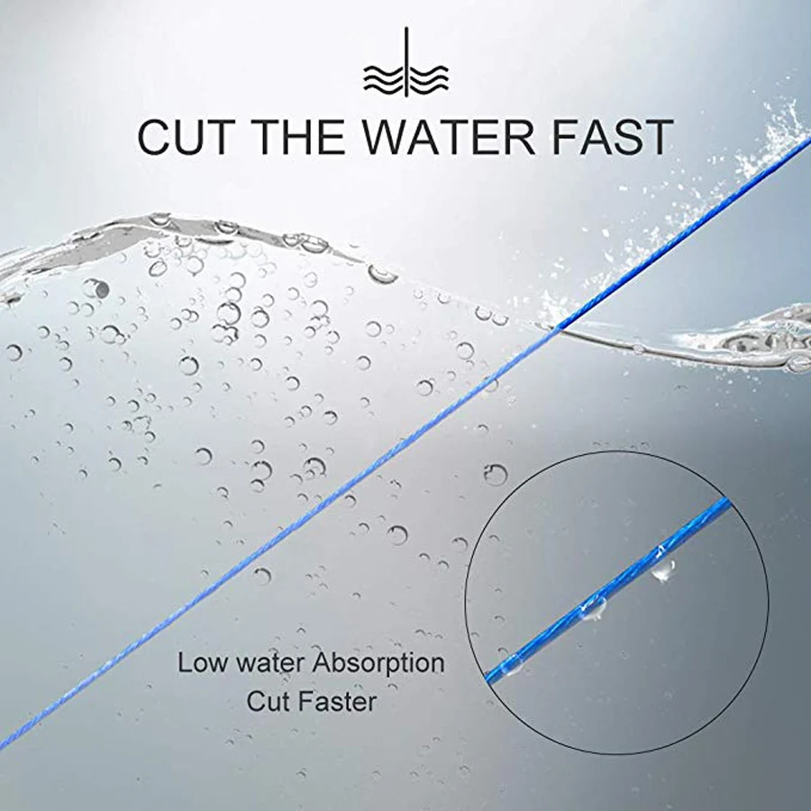 Рыболовная плетеная леска с 16 нитями 1000 м суперпрочная японская многонитевая