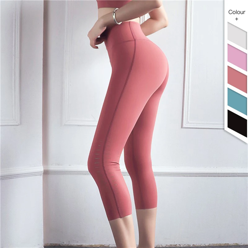 Женские Штаны Для Йоги спортивные штаны для фитнеса обтягивающие леггинсы