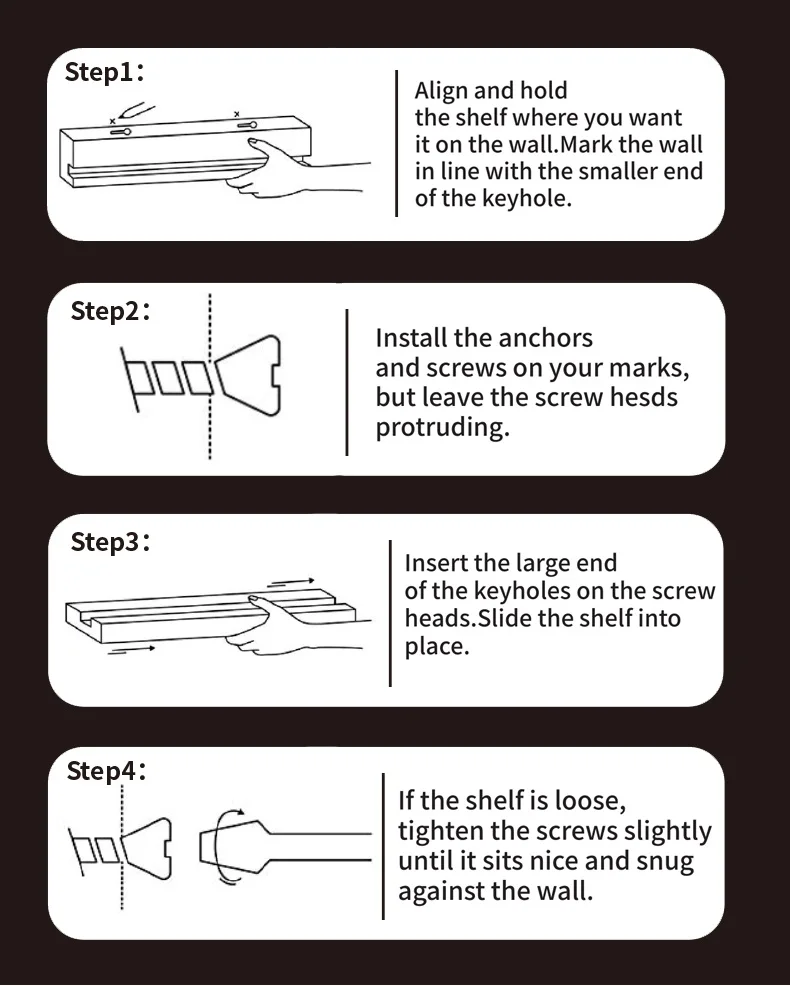 Виниловый настенный деревянный держатель дисплея для записи LP EP|Виниловые