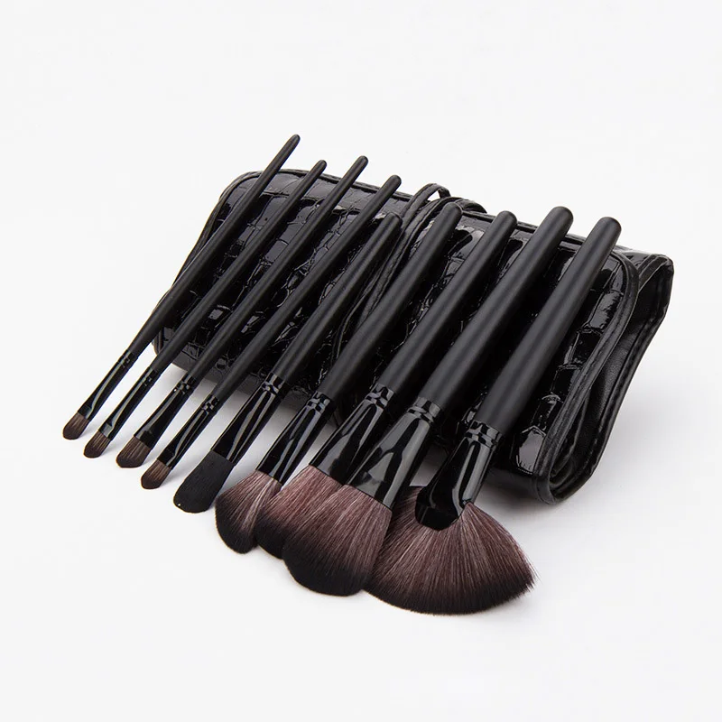 24 шт. набор профессиональных кистей для макияжа с сумкой тональный крем контур