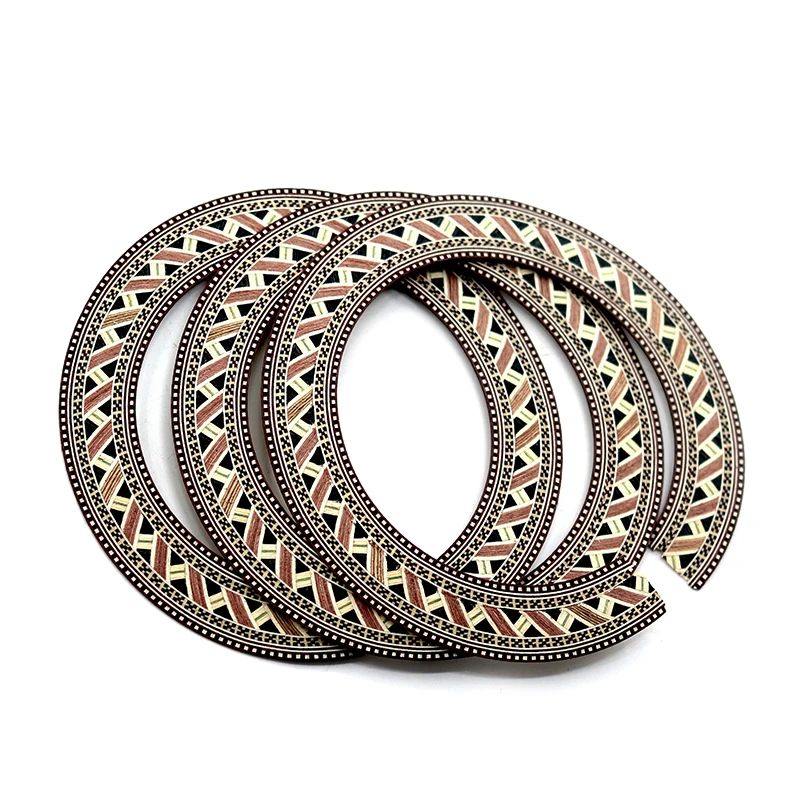 3 шт. Гитары звук отверстие инкрустация из дерева для классической Аксессуары