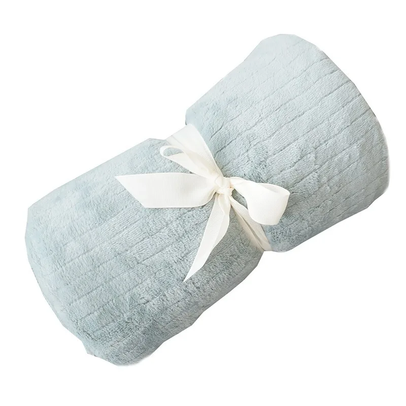 Фланелевое мини одеяло 70*110 см утолщенное колено для офиса отдыха в гостиной