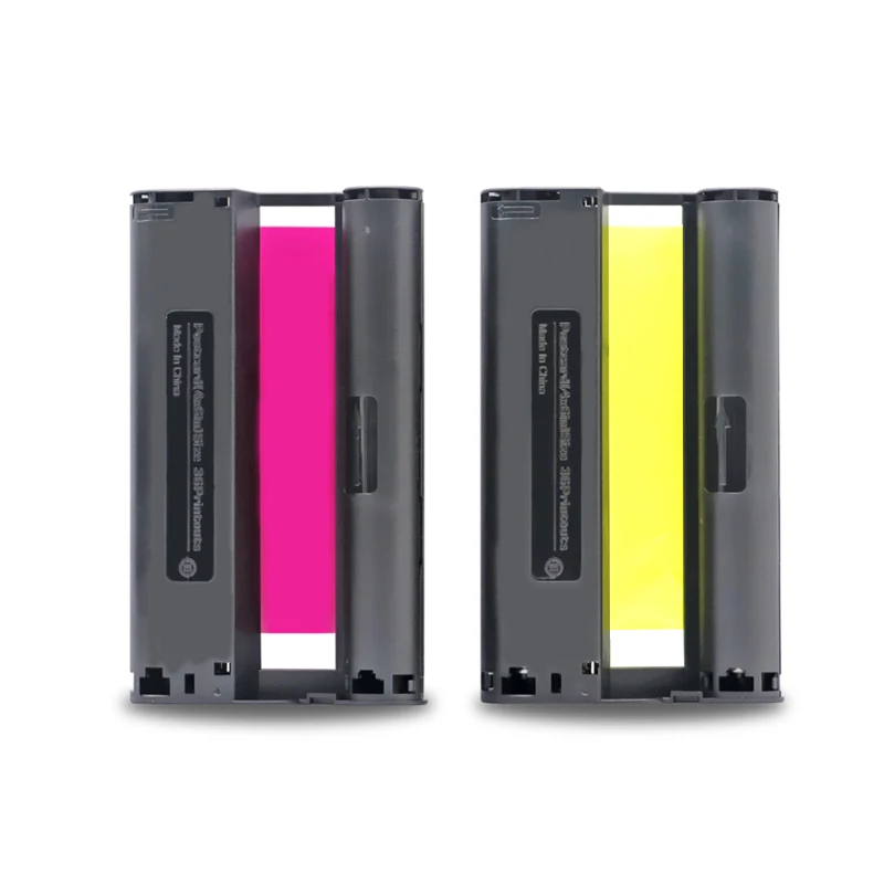 2 шт. цветные чернильные картриджи с лентой 6 дюймов совместимы фотопринтерами Canon