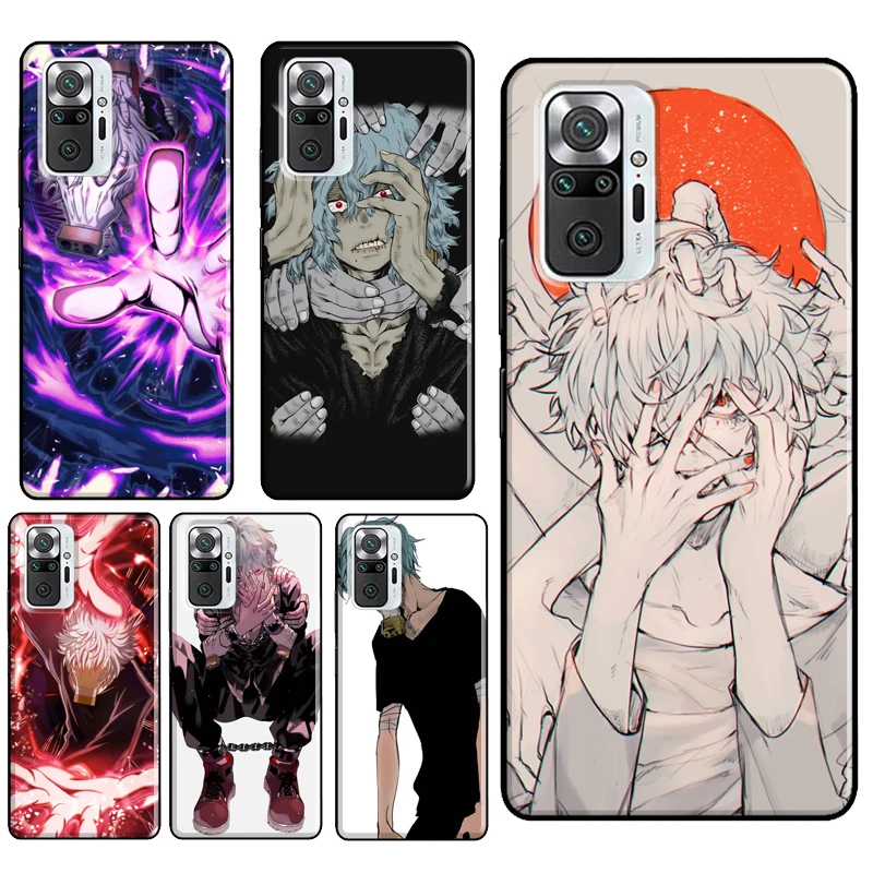 Чехол Tomura Shigaraki моя геройская Академия для Xiaomi Redmi Note 11 8 9 10 Pro 10S 8T 9S чехол 9T 9C 9A -