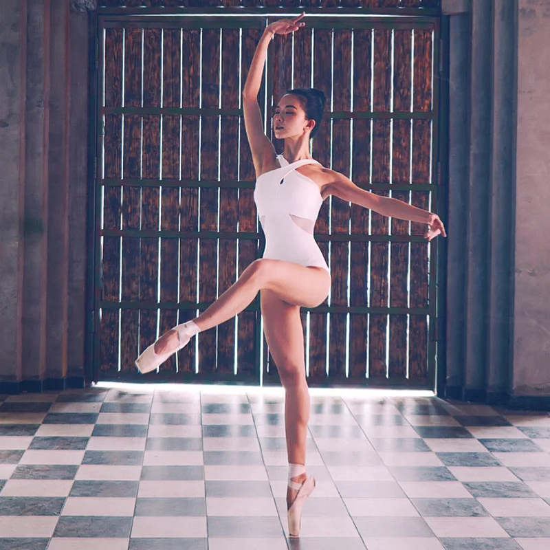 Балетные трико для женщин балетный комбинезон боди девочек сексуальные балетные