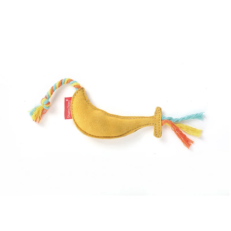 

Dog toy bite-resistant puppies molar pet boring method bullfighting golden retriever Labrador Teddy cowhide dog bite toy