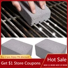 Кирпичный блок для чистки барбекю и гриля, камень для чистки барбекю, стойки для барбекю, очиститель пятен, жира, инструменты для барбекю, инструменты для чистки кухонного барбекю