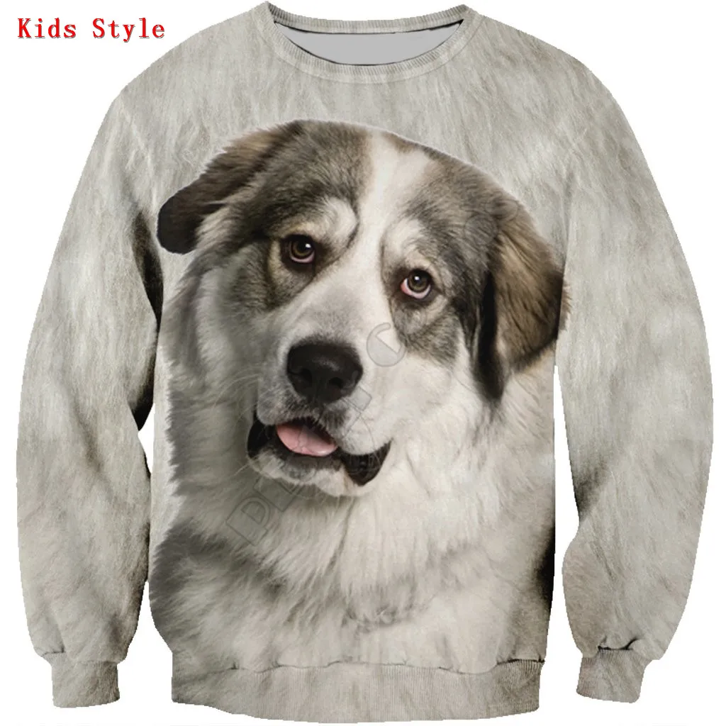 Greyhound Sweatshirt 3d printed Hoodies Pullover Boy For Girl Long Sleeve Shirts Kids Funny Animal Sweatshirt