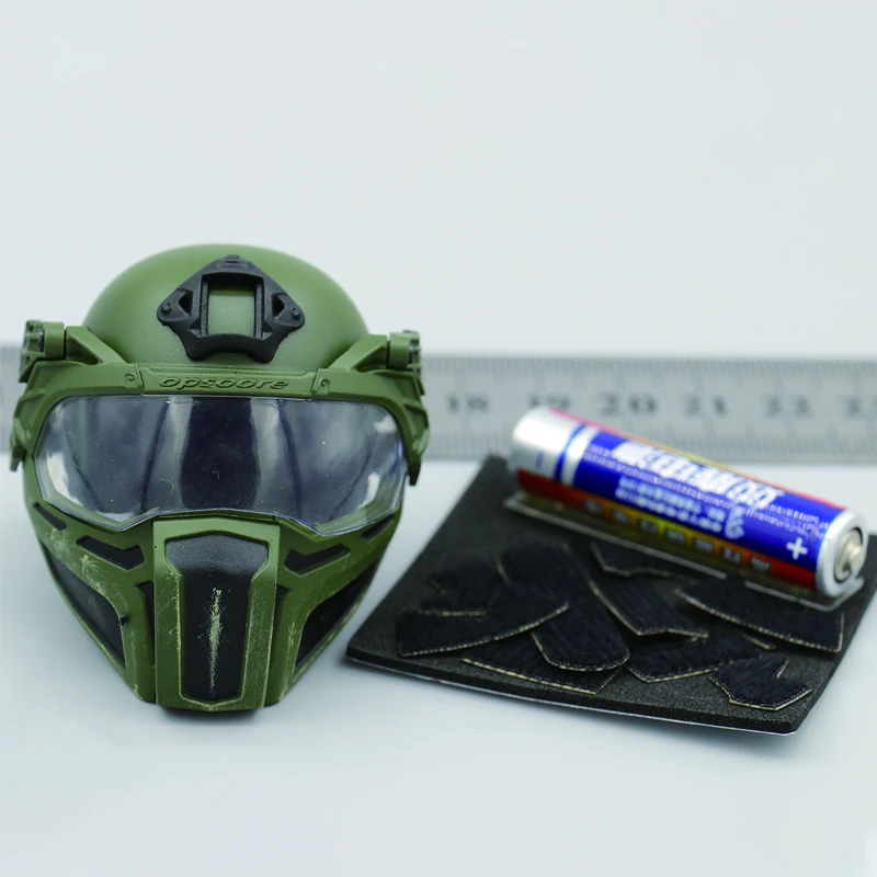 

ES 27002 1:6 солдатик Force Man Yuri машинный солдат шлем маска нагрудный жилет пояс перчатка для руки 12 "экшн-фигурка сделай сам