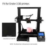 creality carbon crystal silicon glass platform cr10ender33s 3d printer hot bed original authentic