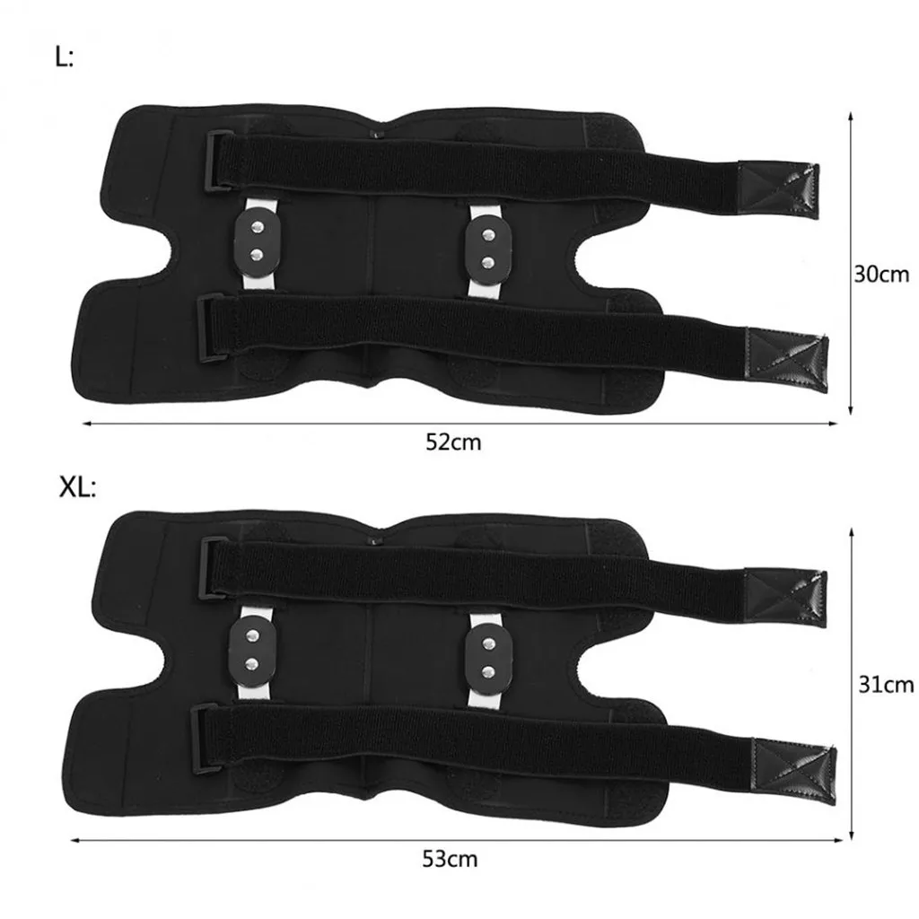 

Knee Brace Polycentric Hinges Professional Sports Safety Knee Support Black Knee Pad Guard Protector Strap Magic Belt joelheira