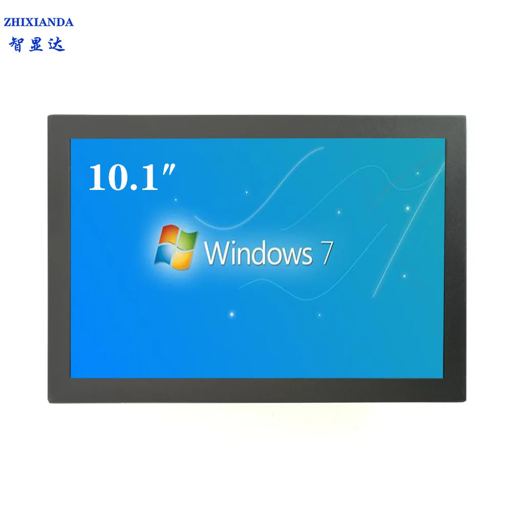 Высококачественный металлический чехол ZHIXIANDA 10 1 дюймов FHD 1080P с HDMI VGA USB AV входом