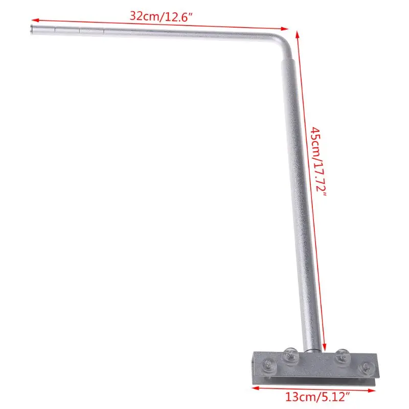 

Universal Aluminium Alloy Aquarium Fish Tank Light Hanging Stand Safely Fixture Support Hanger LED Lamp Holder Clip Tools