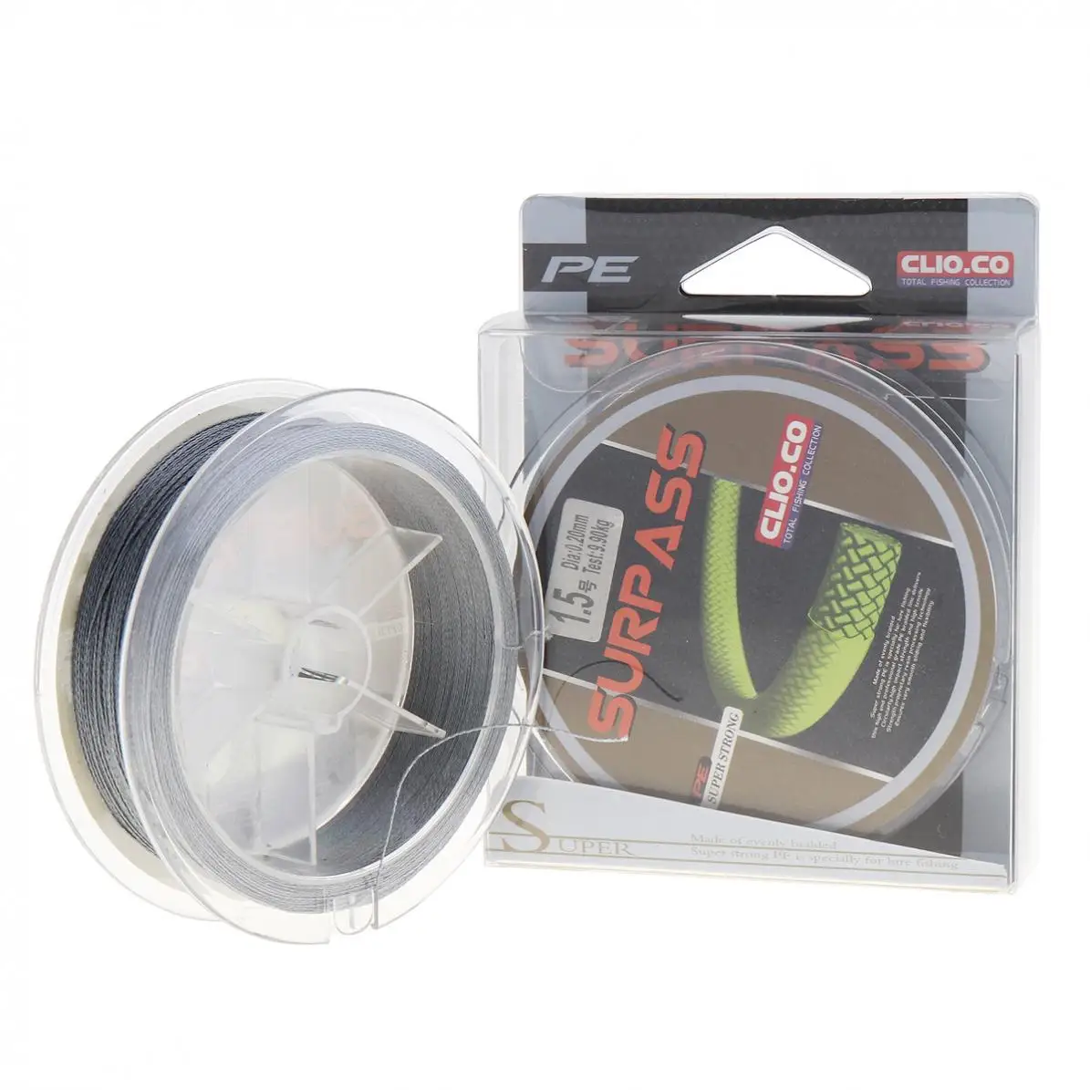 100 м супер сильная серая рыболовная леска 4 пряди плетения PE плетеная веревка