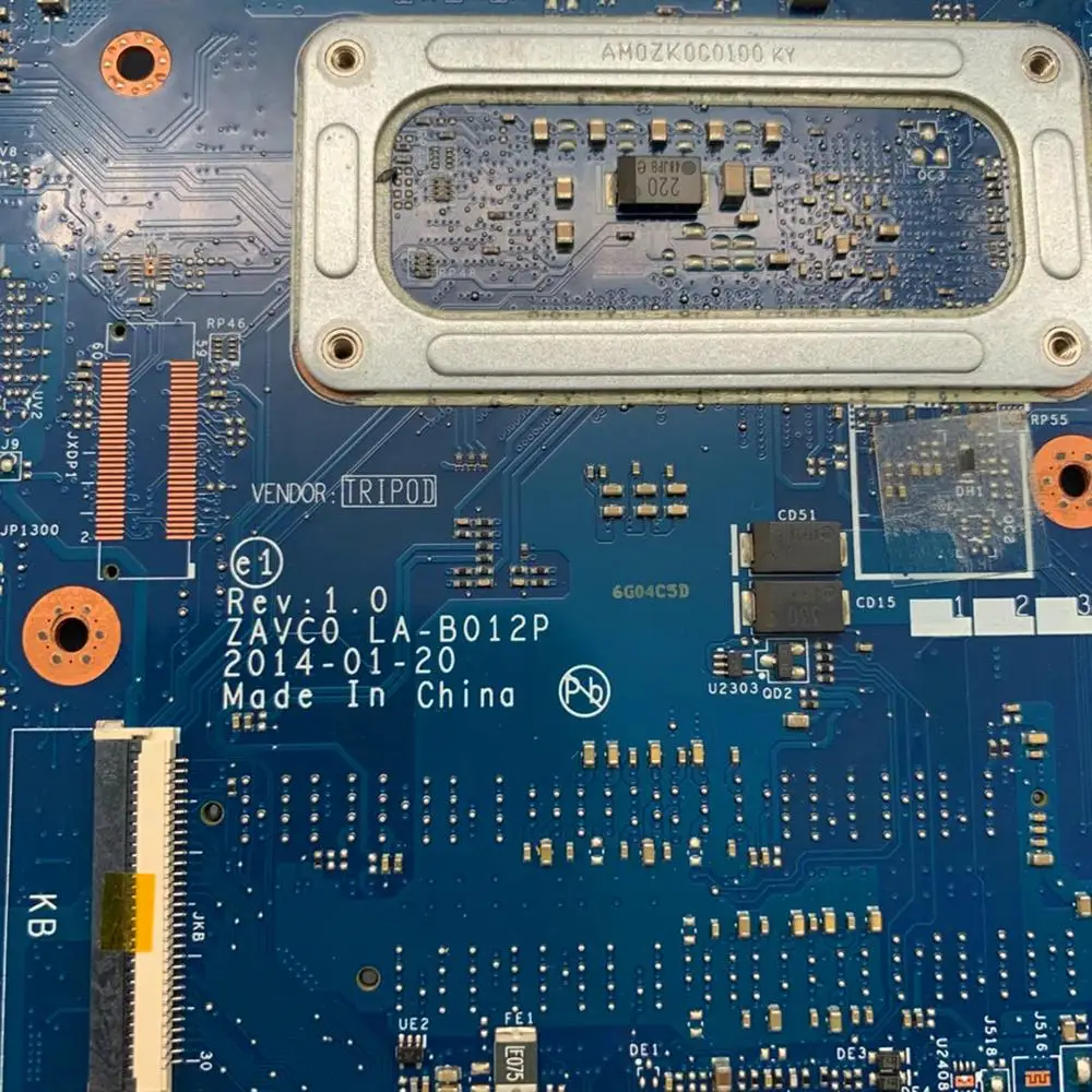 

Laptop motherboard For Dell 14 5442 5443 5447 15 5542 5543 5547ZAVC0 LA-B012P mainboard With i3-4005U/i3-4010U 100% TESTED OK