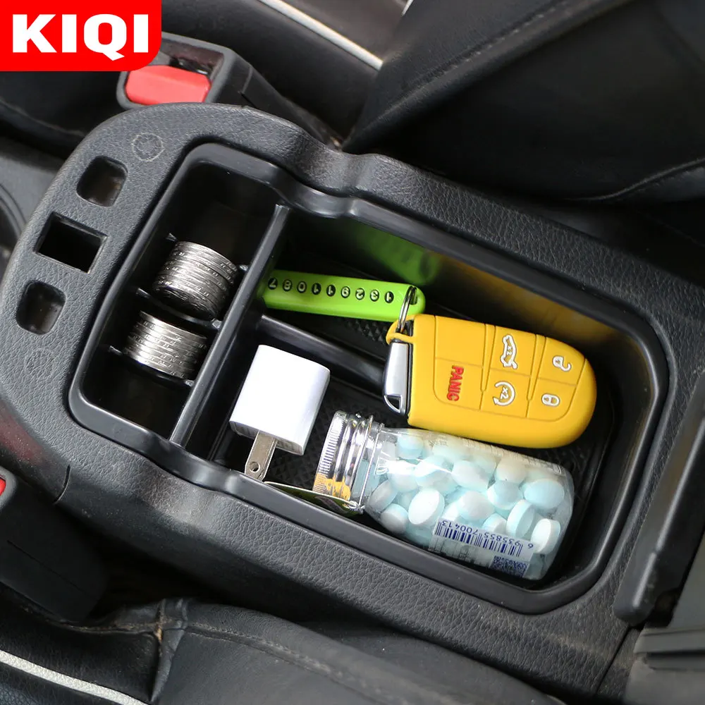 ABS автомобильный подлокотник ящик для хранения Контейнер для Jeep Compass органайзер для перчаток аксессуары для интерьера