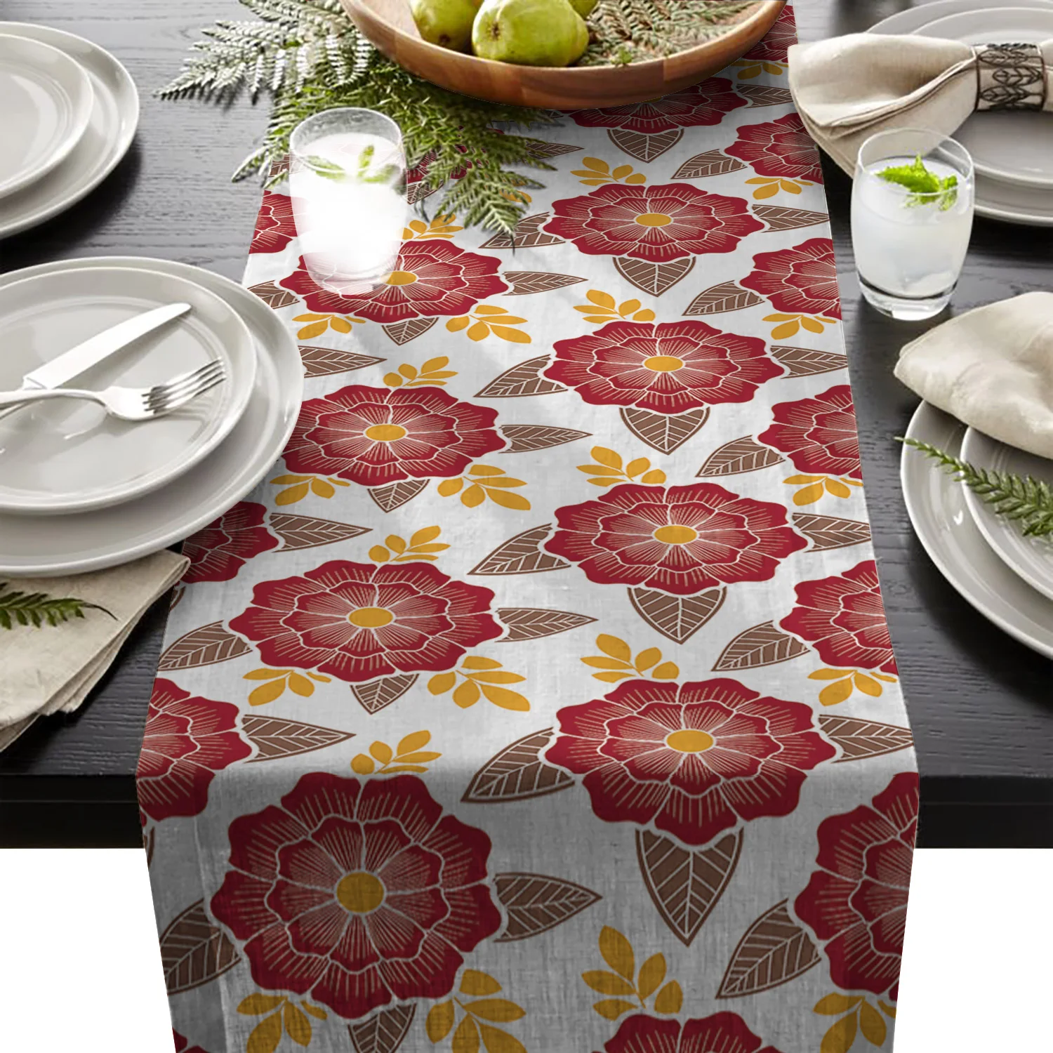 Современная настольная дорожка для свадьбы кухни традиционные японские