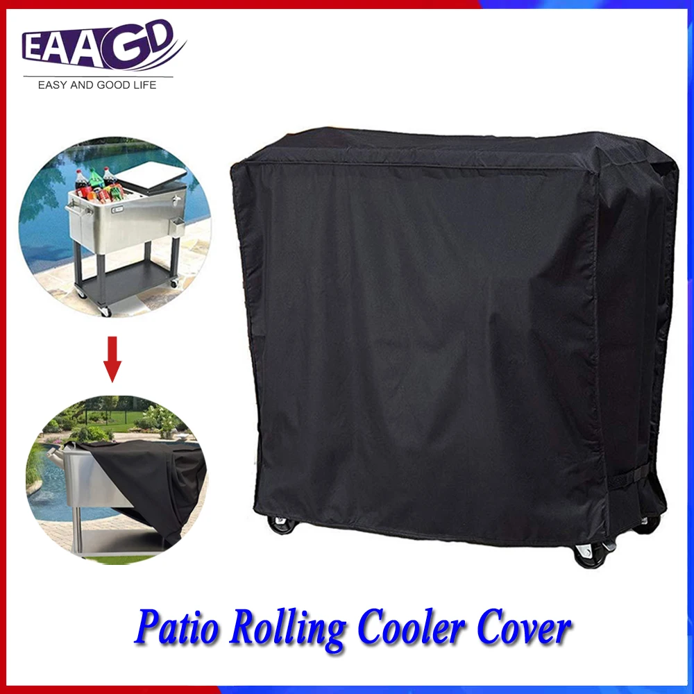 Чехол для кулера на колесиках внутреннего дворика водонепроницаемый чехол с