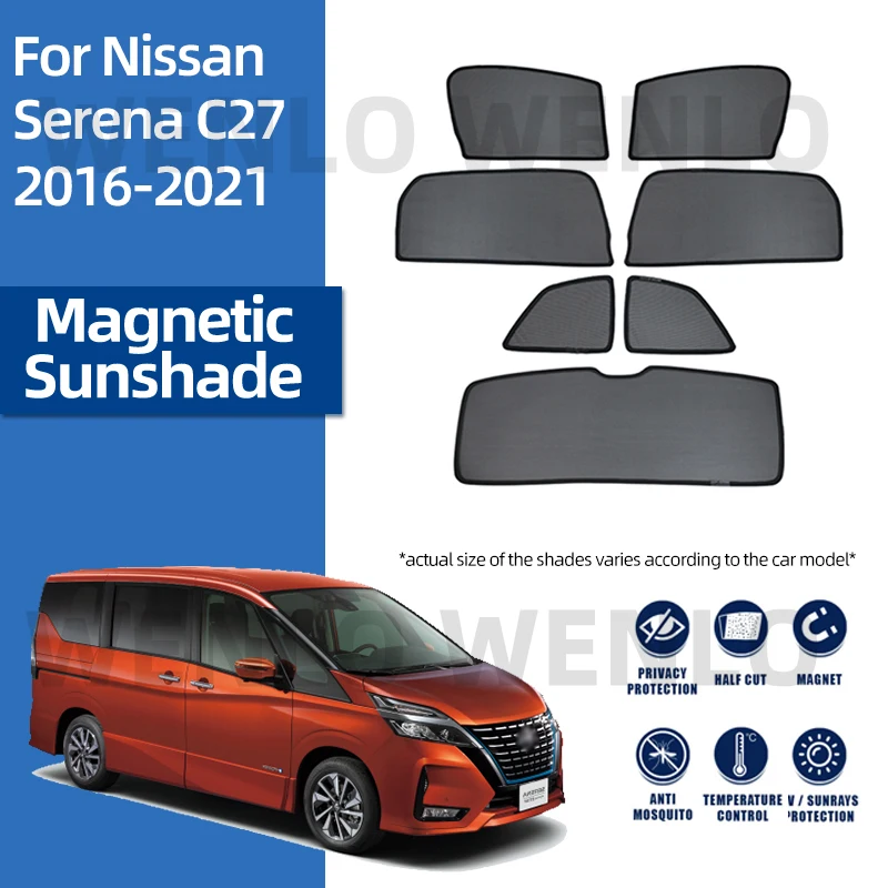 

Солнцезащитный козырек на лобовое стекло, магнитная сетка, нейлон