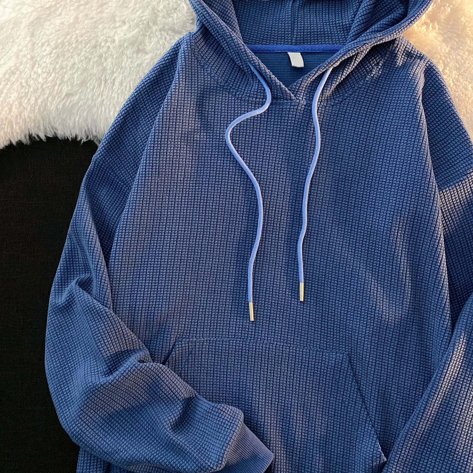 

Japanese Preppy Style Couple Solid Hooded Sweatshirt Korean Long Sleeve Oversize Hoodies Vintage Harajuku Streetwear Hoodie