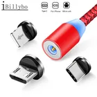 Магнитный USB-кабель Micro для Honor 9X1020 ProType-CNokia 7,1Samsung Galaxy A50Note 9Meizu 16s