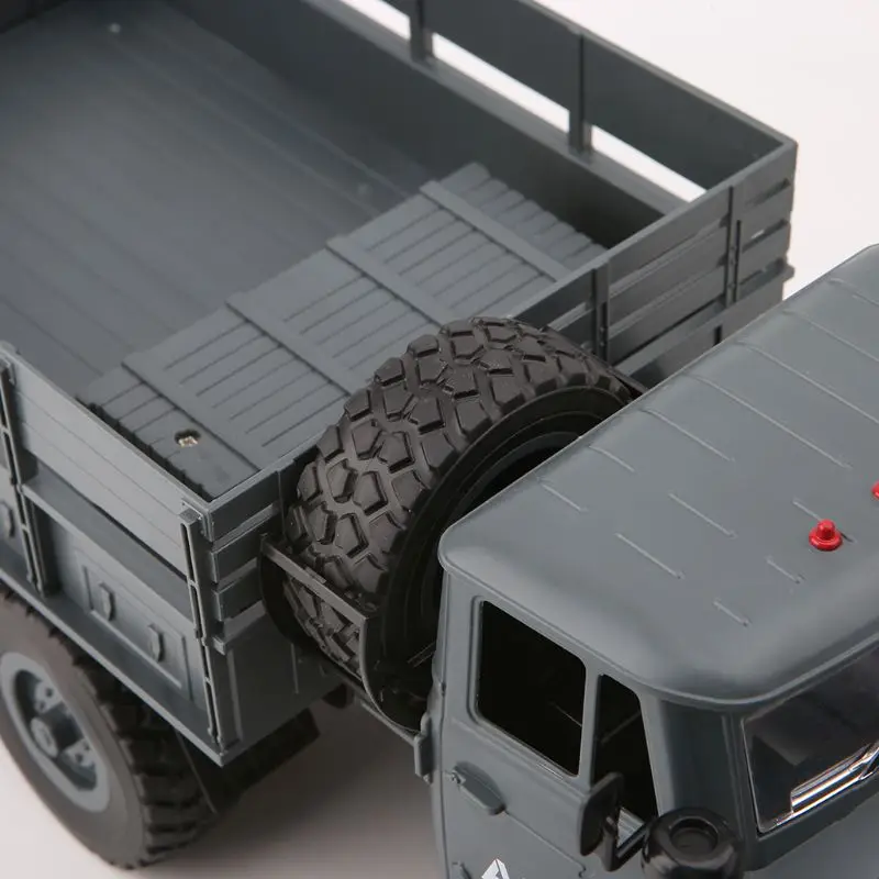 Радиоуправляемый грузовик 1: 12 полноразмерный 6 колесный привод модель