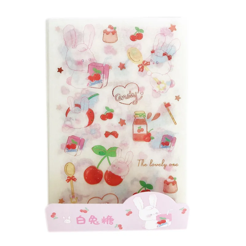 4 листа/упаковка альбом для ноутбука|Канцелярские наклейки| |