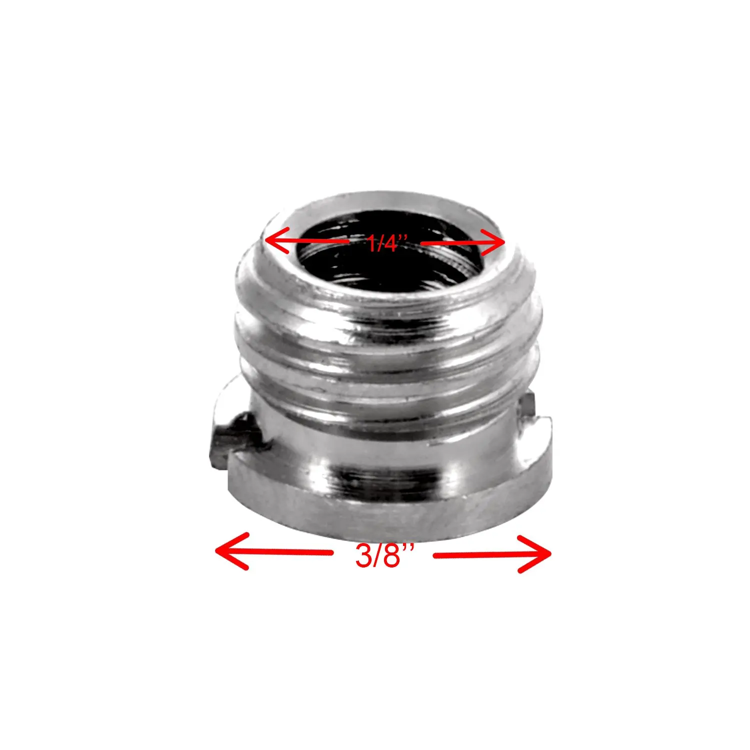 5 шт. 3/8 &quotПапа до 1/4&quot Женский адаптер редуктор втулка DSLR камеры монопод с