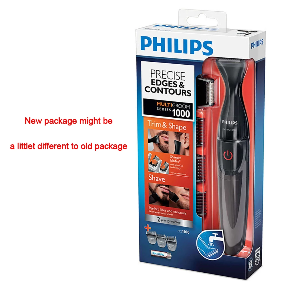 Philips MG1100 электробритва набор для ухода триммер машинка стрижки волос турбо мытья