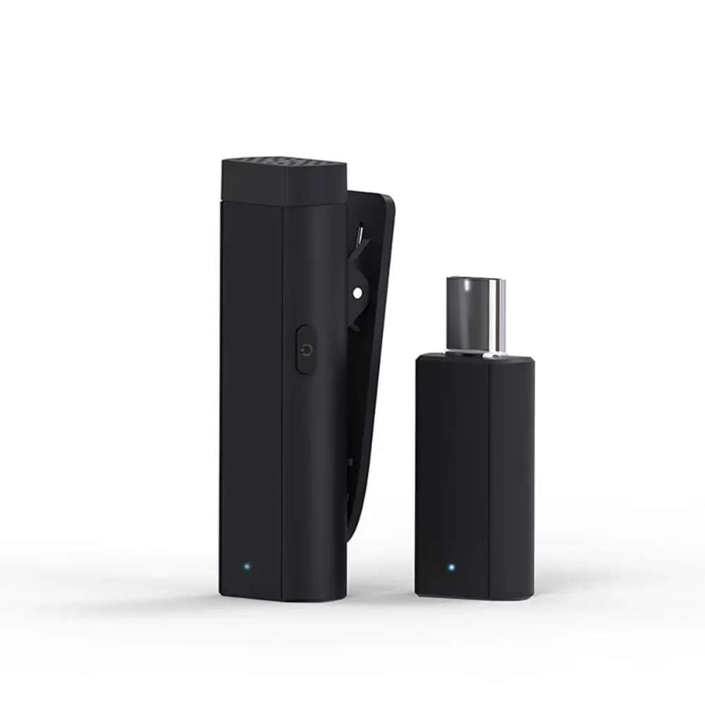 

Noise Reduction Clip-on Mic 2.4Ghz Wireless Lavalier Microphone for Android Mini Wireless Mic with YouTube Facebook Vlog TikTok