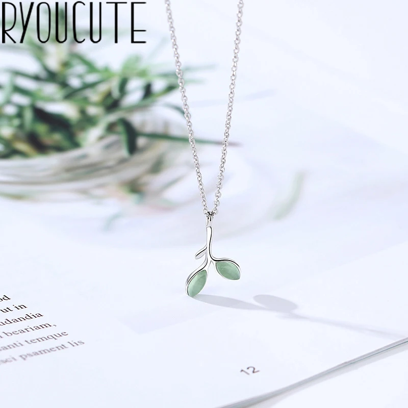 Новое ювелирное изделие в стиле бохо серебристый цвет опал колье с узором виде