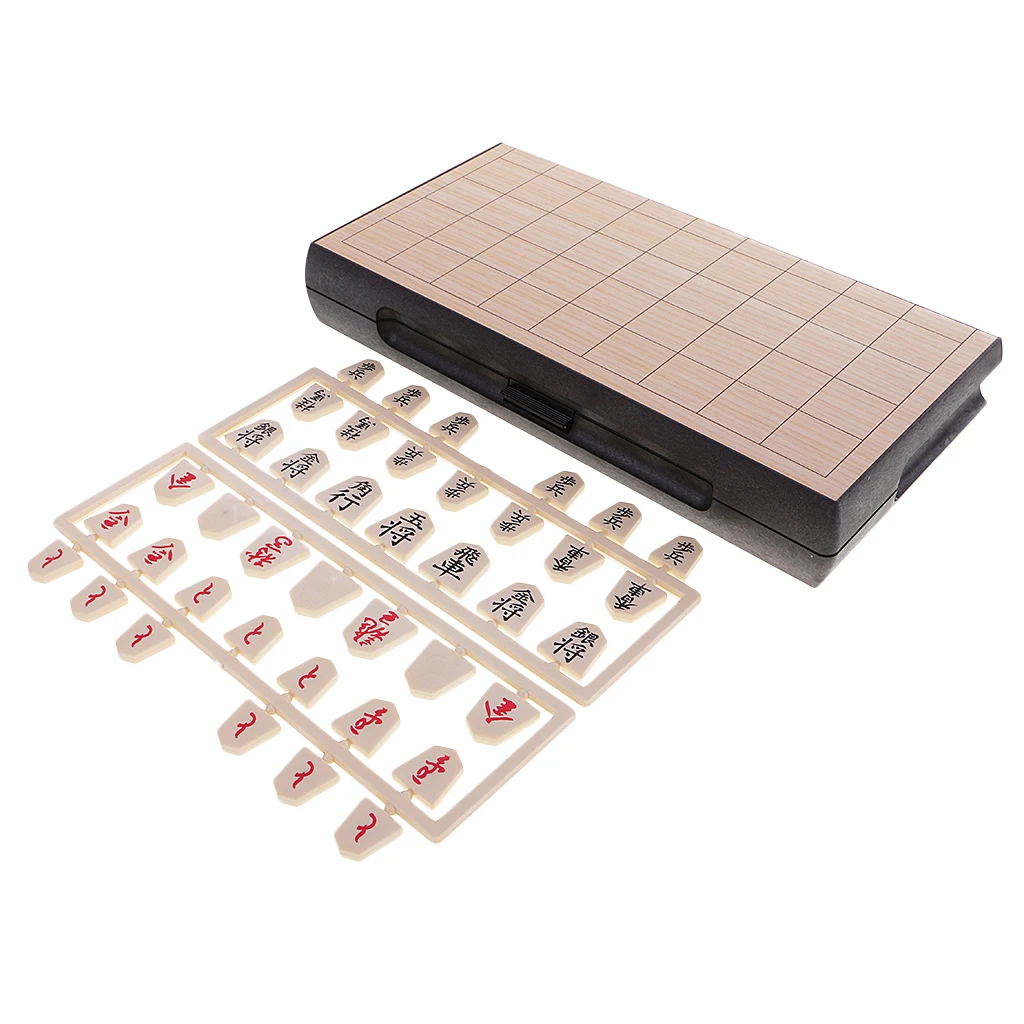 Новое исследование Shogi японская Шахматная настольная игра с деревянной складной шахматной доской для начинающих Кида взрослых