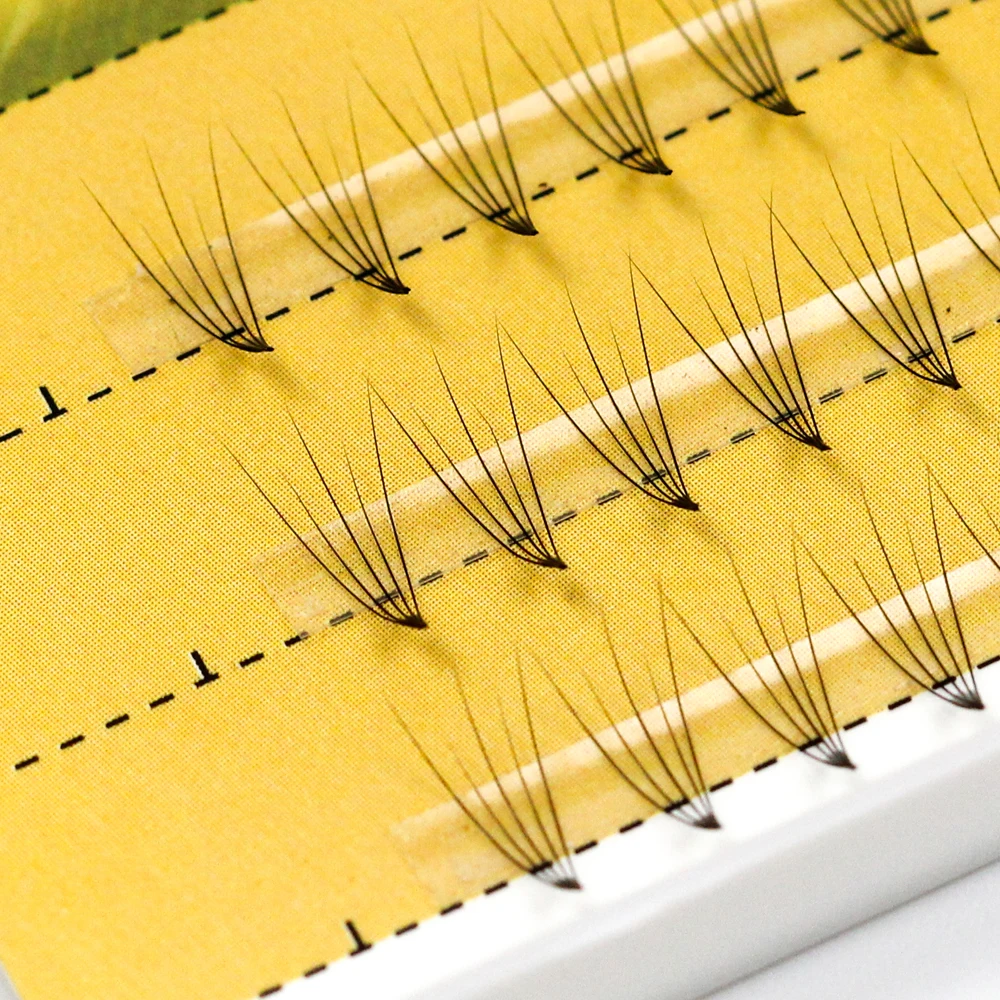 

Grafting World Brand 5D Individual Eyelash Soft Black Russia Cilia Volume Eyelash Extensions for Professional and Personal Use