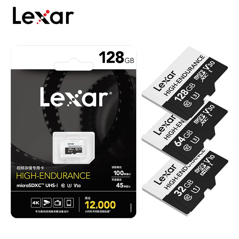Карта памяти Lexar V30 128 ГБ 64 32 класс 10|Карты памяти| |