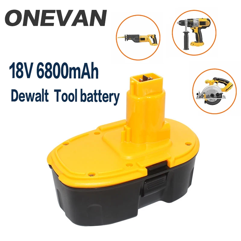 Ni MH электроинструмент для Dewalt DC9096 DE9039 DE9095 DW9098 DE9503 DW9096 сменный аккумулятор L30 18 в 6 8