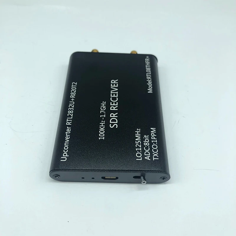 

100KHz-1.7GHz Upconverter + 1PPM TXCO RTL-SDR Receiver RTL2832U + R820T2 SDR Radio RTL08THFR + SDR