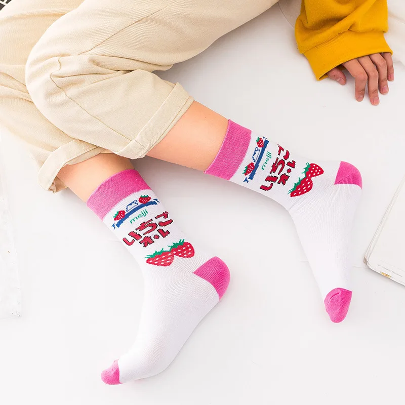 Осень-зима новинка милый студенческий стиль милые Мультяшные аниме женские