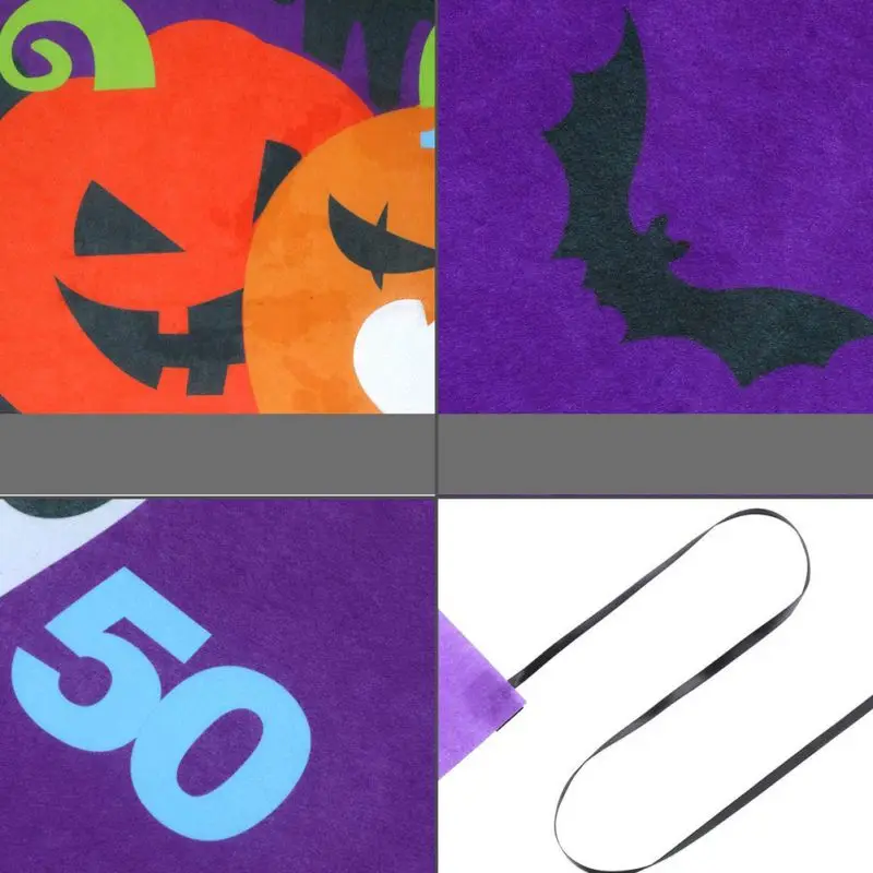 Костюмы на Хэллоуин для игр с бросанием висит метания флаги тыквенный призрак