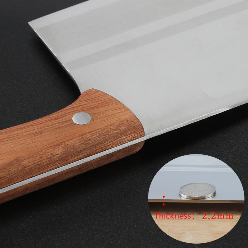 

Kitchen Accessories Stainless Steel Chef Knife Slicing Knife Sharpening Stone Kitchen Knife Meat Cleaver Kitchen Tools