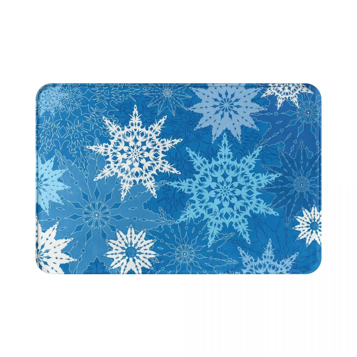 

40cmX60cm Christmas Pattern absorbent non-slip door mat bath mat floor mat
