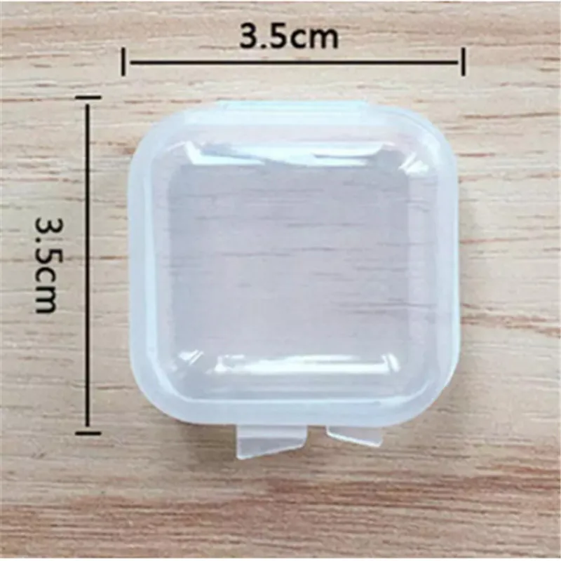 

Прозрачные пластиковые ящики для хранения украшений