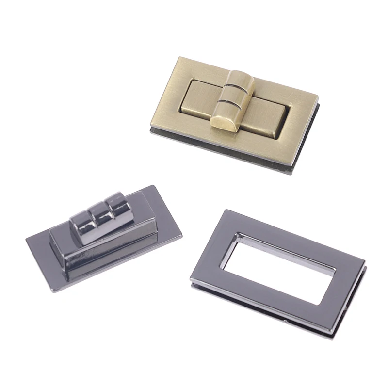 1/2 шт. прямоугольные металлические аксессуары металлическая застежка поворотный
