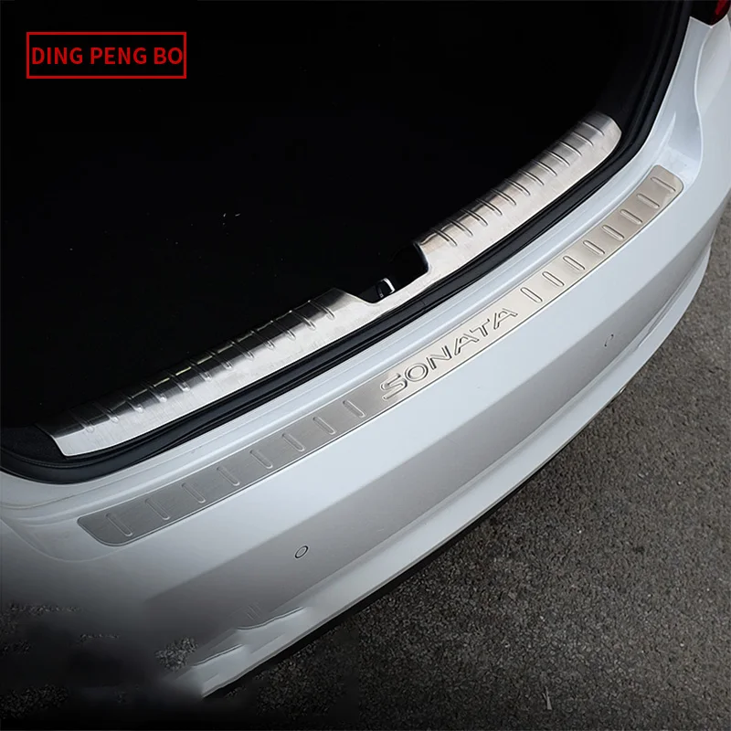 Подать заявку только для Hyundai Sonata nine задняя защита 2015 до 2017 багажник Задняя дверь