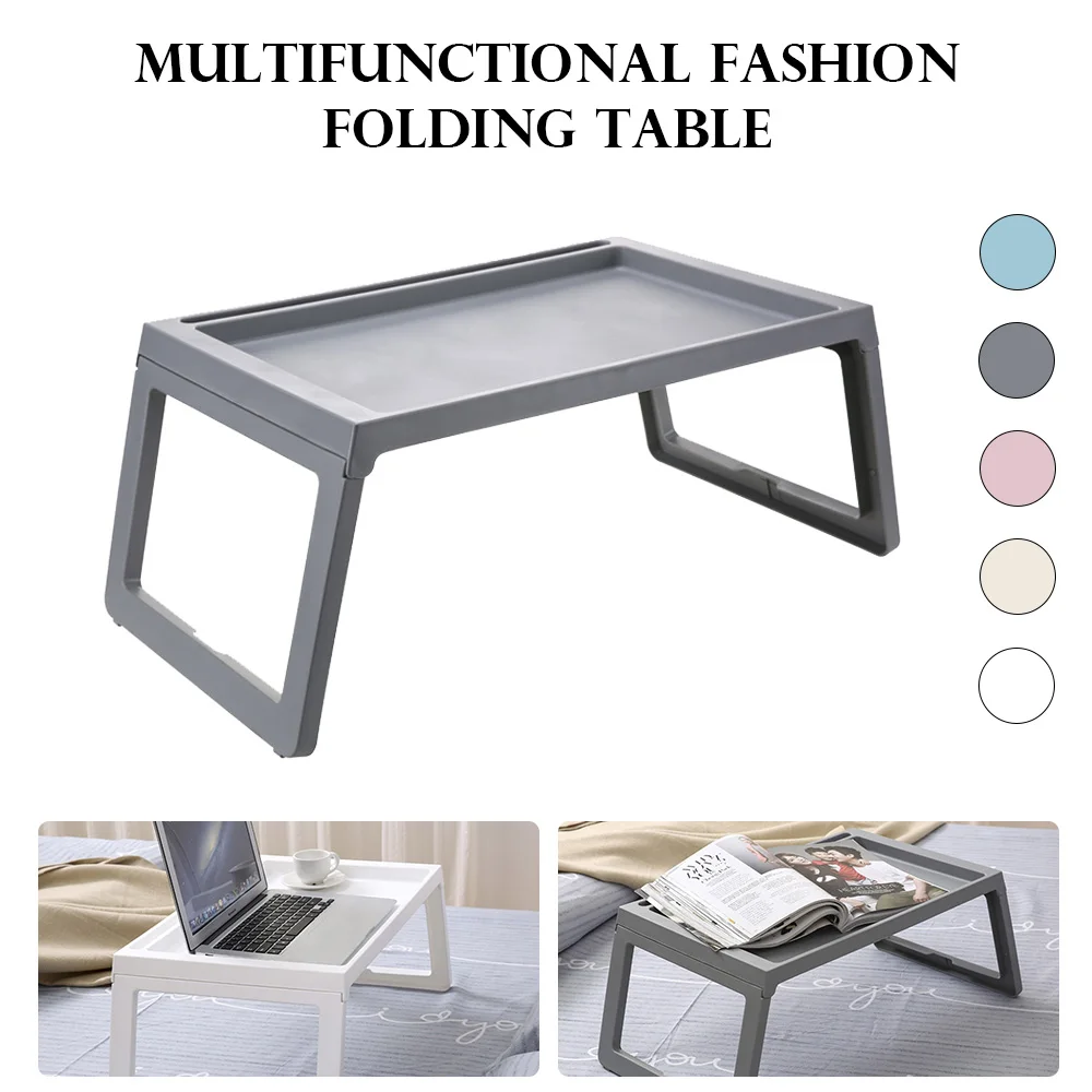 

Folding Laptop Desk Portable Laptop Bed Tray Table Notebook Stand Reading Holder with Foldable Legs for Watching Movie on Bed